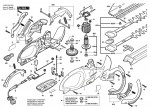 Bosch 0 600 845 D03 Ahs 550-24 St Hedge Trimmer 230 V / Eu Spare Parts